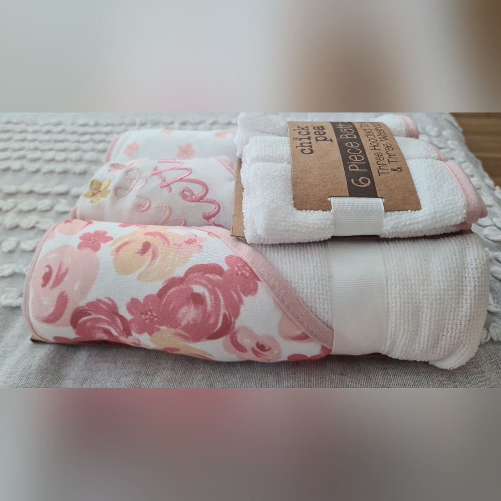 Chick pea 6pc bath set